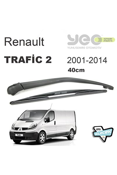 YEO Renault Trafic 2 Arka Silecek Kolu Ve Süpürgesi 2001-2014