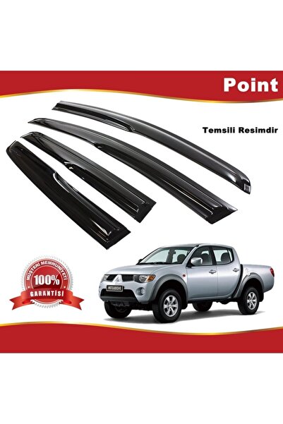 Point Mitsubishi L200 Mügen Cam Rüzgarlığı 2007-2013 Arası 4 Lü Takım