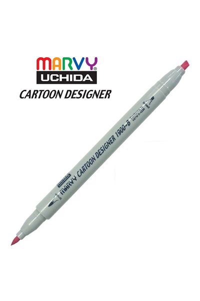 ADEL OYUNCAK Marvy 1900b-s/19 Carmine Graphic Marker Pen