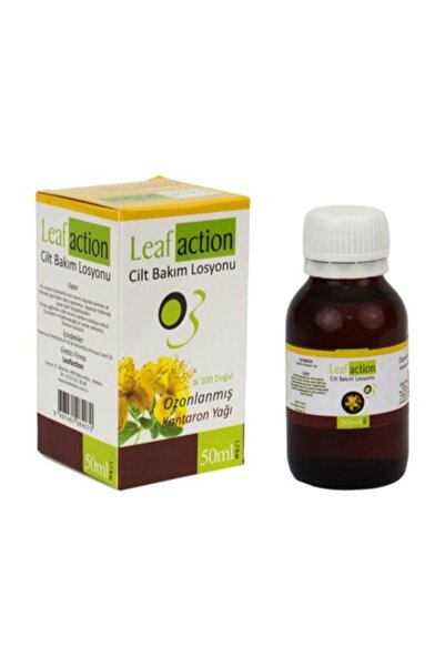 Leaf Action Ozon Yağı Ozonlanmış Kantaron Yağı 50 Ml