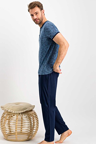 Arnetta Чоловічий піжамний комплект Positive Mavimelanj