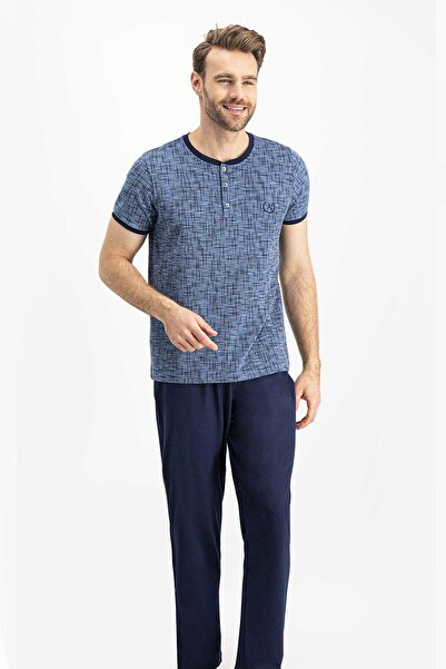 Arnetta Чоловічий піжамний комплект Positive Mavimelanj
