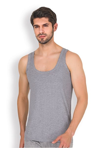 PRENS 1003 Combed Cotton Gray Men's Athlete