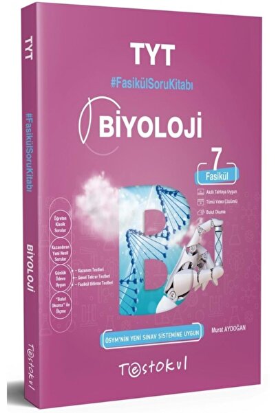 Test Okul Yayınları Test Okul Tyt Biyoloji Fasikül Soru Kitabı