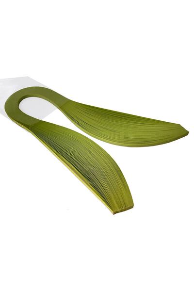 HAYAL 3mm Fıstık Yeşili (neon) Renk Quilling Kağıdı - 100'lü