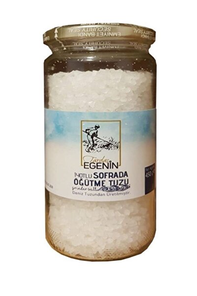 Tardaş Egenin Iyotlu Sofrada Öğütme Deniz Tuzu 450 Gr.