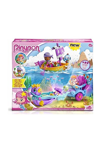 Pinypon 9342 Deniz Kızı Kayık Ve Araba Seti