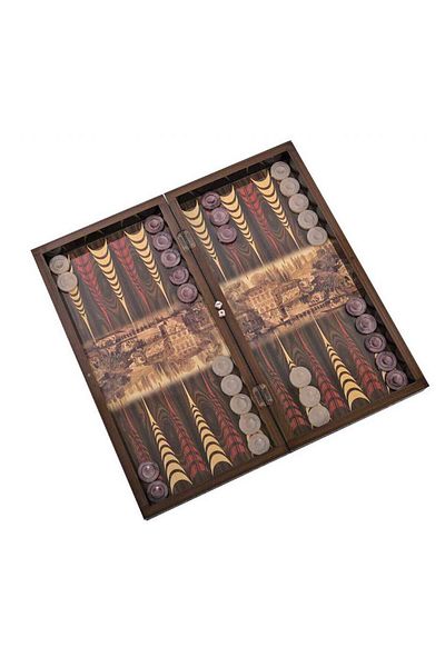 Ks Games Wooden Istanbul Yalı Landscape Tavla