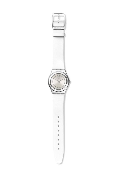 Swatch Women's White Wristwatch