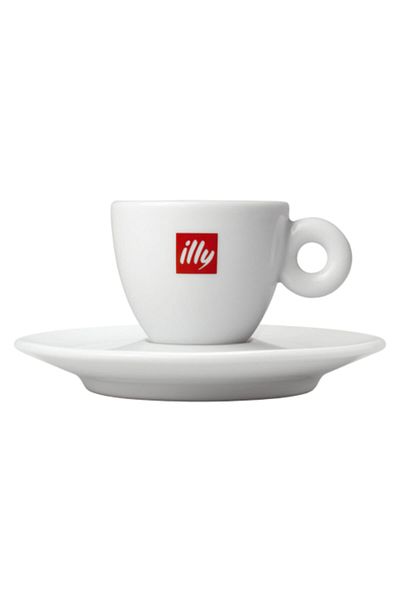 illy Classic Espresso Cup and Saucer with Logo (60ml)