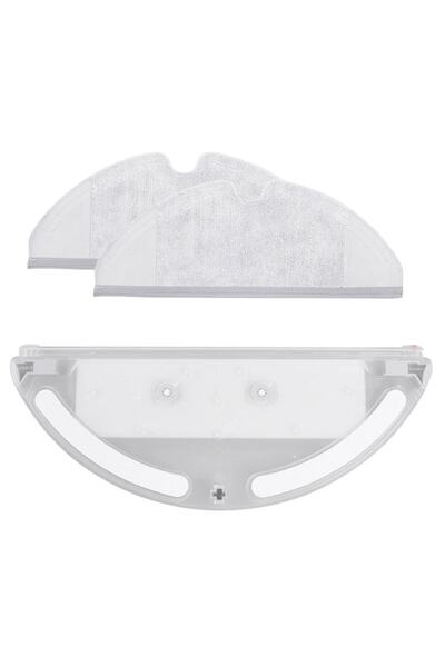 Roborock E35 Uyumlu Süpürge Paspas Bezi 2'li + Su Deposu