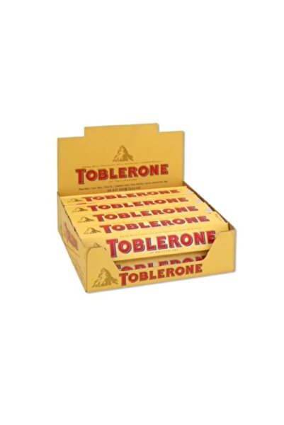 Toblerone Sütlü Çikolata 100 gr  x 20 Adet