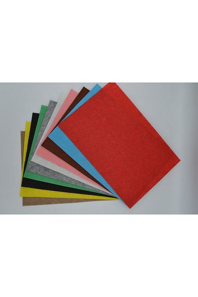 HaserEticaret Felt 20x30 Cm 10 Colors