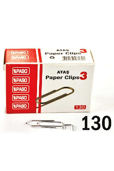 Bey/Yobe Paso No:3 Nickel Plated Paper Clip