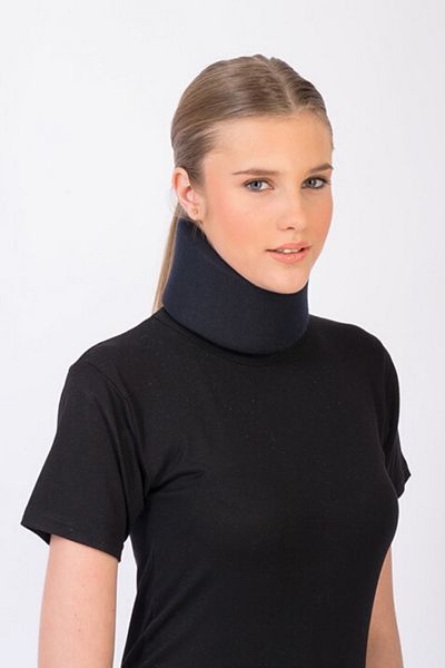 İNCİR Women's Black Supported Sponge Neck Collar