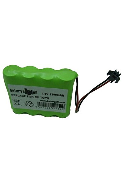 TNL Bataryapil 4.8v 1300mah Siyah Soketli Nimh Oyuncak Araba Pili