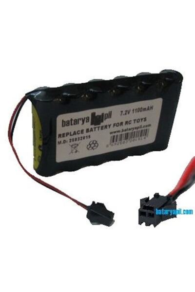 TNL Bataryapil 7.2v 1100mah Siyah Soketli Oyuncak Araba Pili
