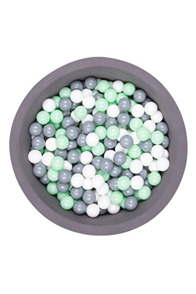 Larisa & Pumpkin Larisa And Pumpkin Gri Top Havuzu - Gri/mint/beyaz Top