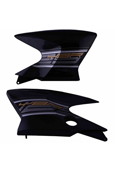 Yamaha Ybr 125 Esd Depo Yan Grenaj Takımı Siyah