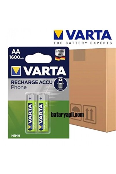 TNL Varta 1600mah Şarj Edilebilir 2xaa Pil