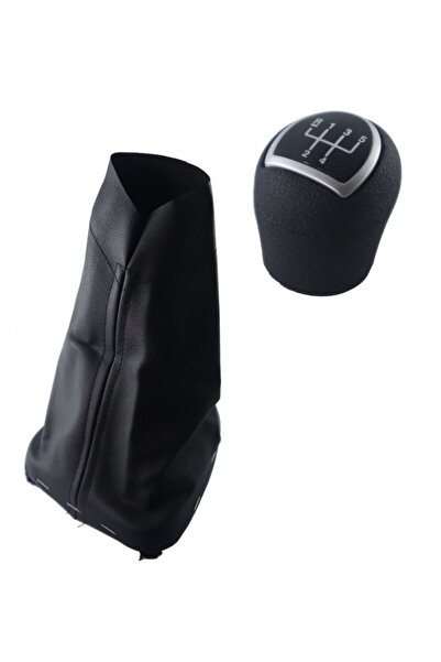 Moda Garage Renault Megane 1 Krom Çerçeve Vites Topuzu Ve Çerçeveli Vites Körüğü