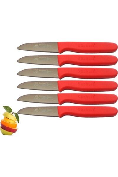 Sürbisa Sürmene Sürbısa 061007 Meyve Bıçağı 6 Lı Set Fuşya