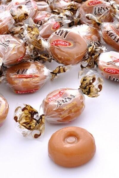 KENT Miss Sütlü Bonbon Cam Şeker 1 Kg- Ikramlık Kent Şeker