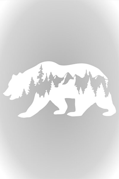 Quart Aksesuar Bear Off Road Bear Off Road Nature Animal ملصق تلقائي لزجاج ال...