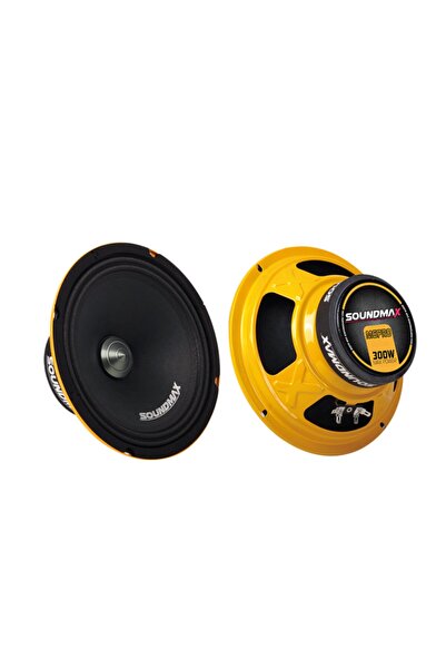 Soundmax Oto Mıdrange 300w 16cm 2 Adet Sx-m6pro