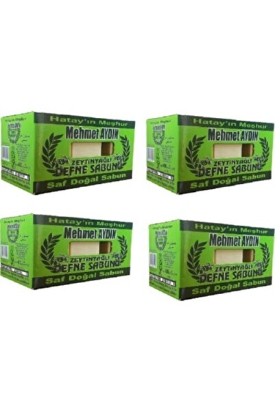 Mehmet Aydın Zeytinyağlı Defne Sabunu 4x480 Gr