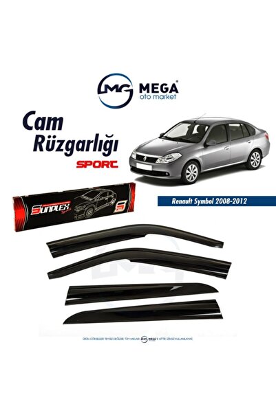 SUNPLEX Cli?o Symbol 2008-2012 Cam Rüzgarlık Mugen Ti?p