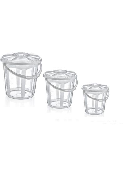 Emr züccaciye World Style Water Bucket - Σετ κουβάς μπάνιου Σετ 3 τεμαχίων