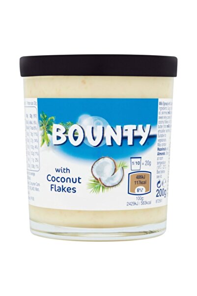 Bounty With Coconut Flakes Sürülebilir Hindistan Cevizi Parçacıklı 200 gr