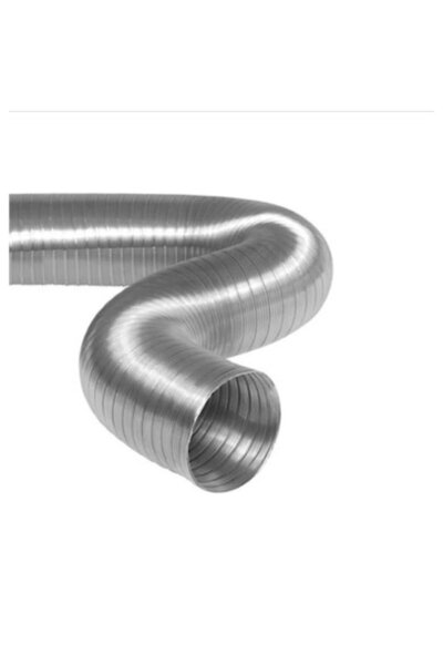 ECHA TECH Echa-flex 304l Kalite Çelik Boru, 180 Mm Çap, Şömine Borusu