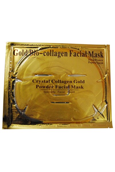 ADIM BEAUTY 10 Adet Altın Collagen Kolajen Yüz Maskesi Yeni Tarihli Kolojen M...