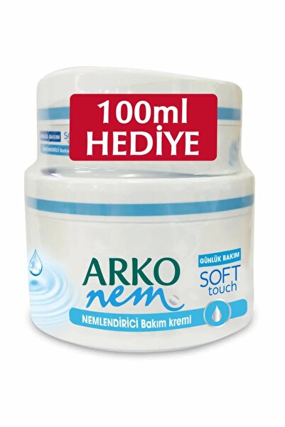 ARKO Krem Soft&Nemlendirici Bakım+75 ml Hediyeli  300 ml