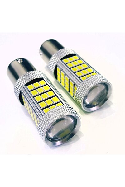 FEMEX Premium P21w-1157-9w- Çift Duy Şaşı Led Ampul Beyaz Mercekli