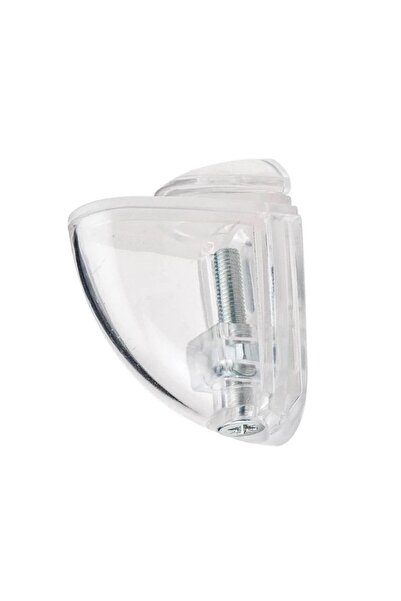 EYM Pelikan Plastik Cam Raf Tutucu Şeffaf Etejer Kırılmaz Patentli