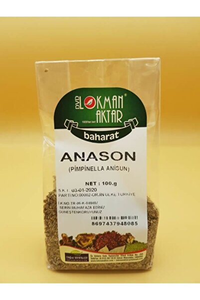 Lokman Aktar Anason 100 Gr (paket-bitki)