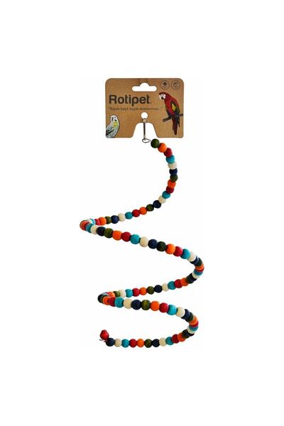 Rotipet لعبة الطيور الكبيرة الحلزونية