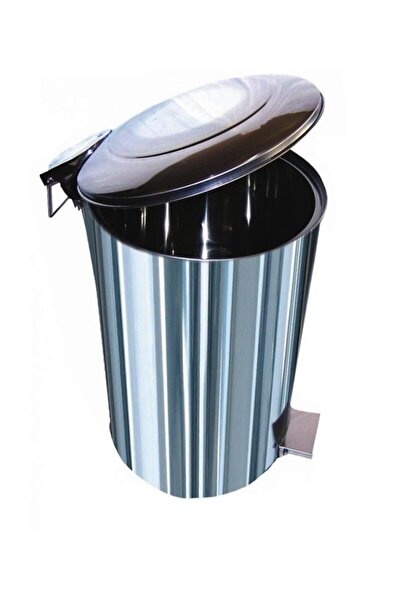 Arı Metal 1012 Endüstriyel Pedallı Çöp Kova 70 Lt Paslanmaz Çelik