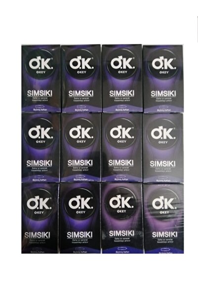 Okey Sımsıkı Prezervatif 120 Li (12 Paket)