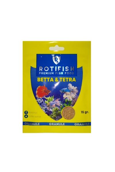 Tetra Rotifish Beta Yemi Ve Balık Yemi 15 Gr
