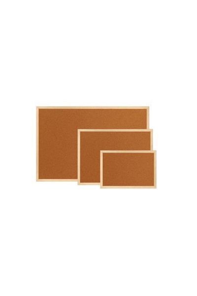 CATSPY Cork Board Wooden Framed 30x45 Cm Luxury Cork Board