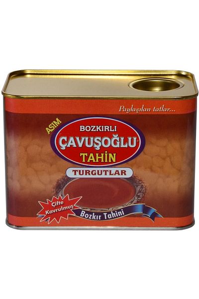 Bozkırlı Çavuşoğlu Wood Fire Steppe Tahini Bran-Free Tin 820g