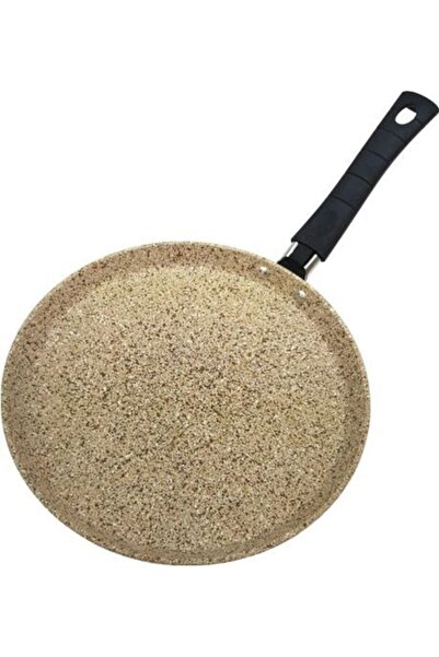 FALEZ Creamy Granıtec 24 Cm Granit Krep Tavası