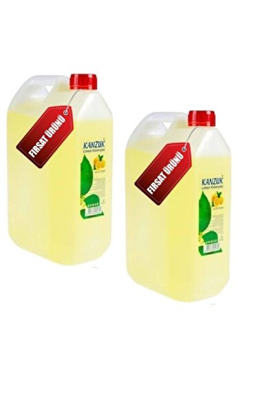 Kanzuk 2 Adet 80 Derece 5 Litre Limon Kolonyası