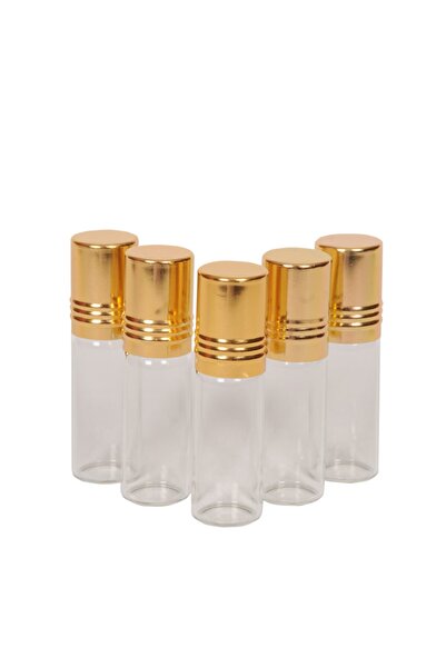 Elattar Spain 5 Adet 5 ml Boş Roll On Cam Şişe ( 5 Cc )