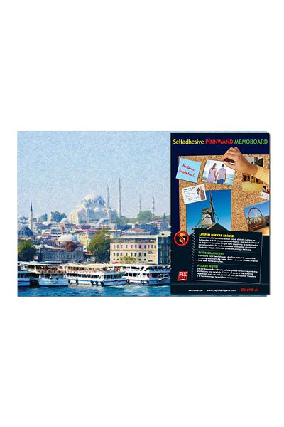direkt-al Adhesive Cardboard Board Istanbul, Landscape 33x48 Cm