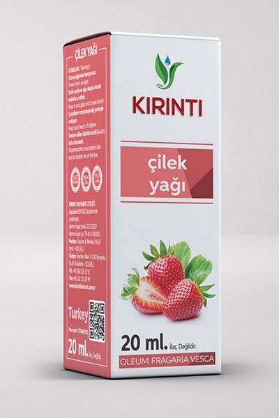 KIRINTI 2000 20 ml 2 Pieces Strawberry Oil
